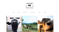 Desktop Screenshot of butlerfamilyfarm.com